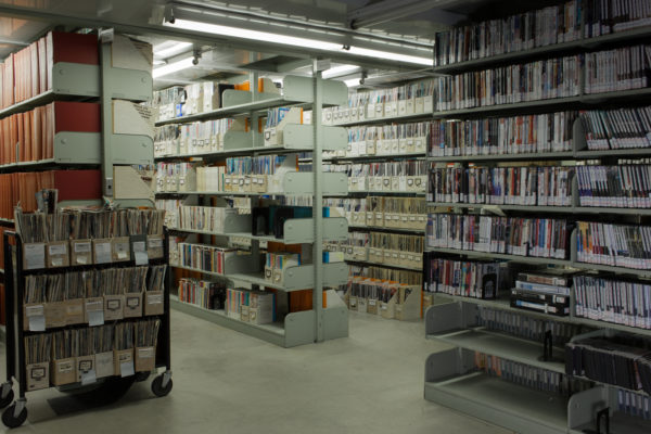 2010. Basement repository for the Madison Public Library system.